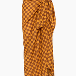 OLYMPIA ETAL Wyeth Sarong - Mango Check