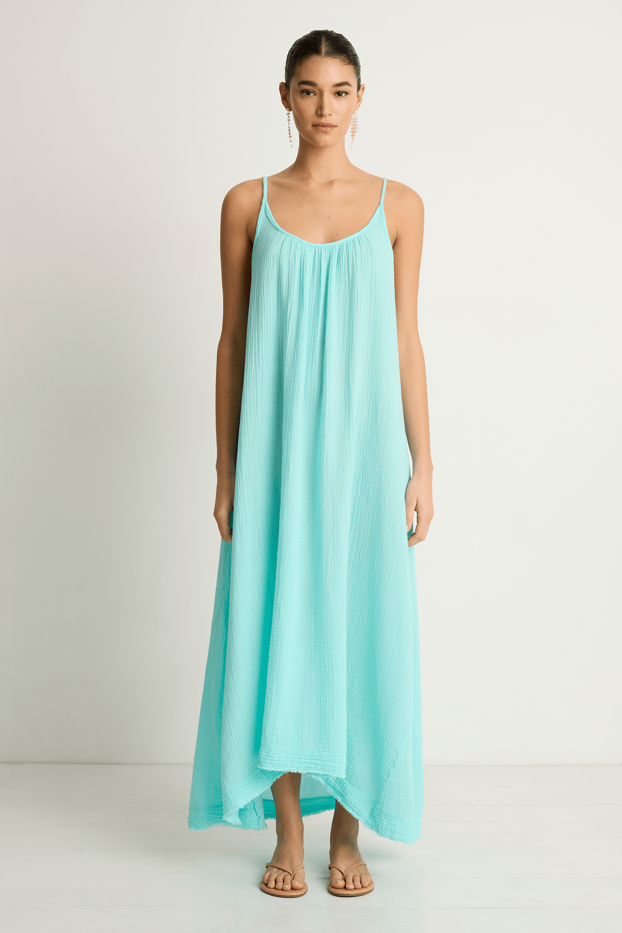 9SEED Tulum Maxi Dress - Ocean