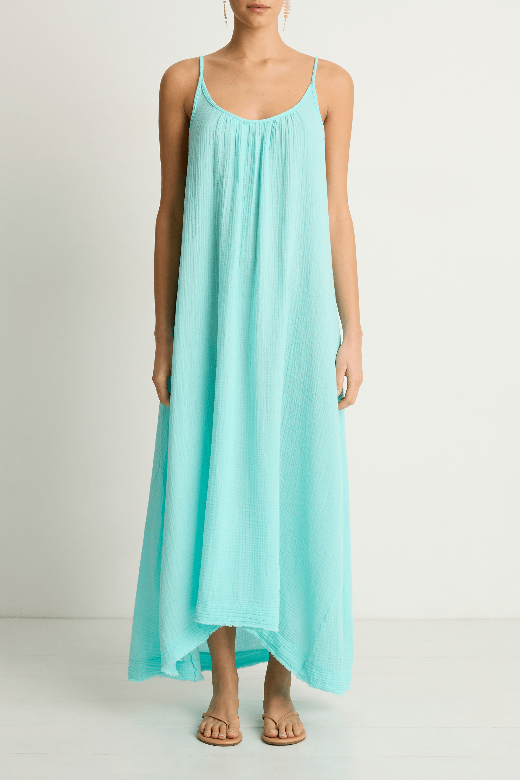 9SEED Tulum Maxi Dress - Ocean