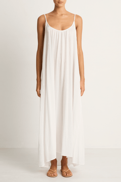 9SEED Tulum Maxi Dress - White