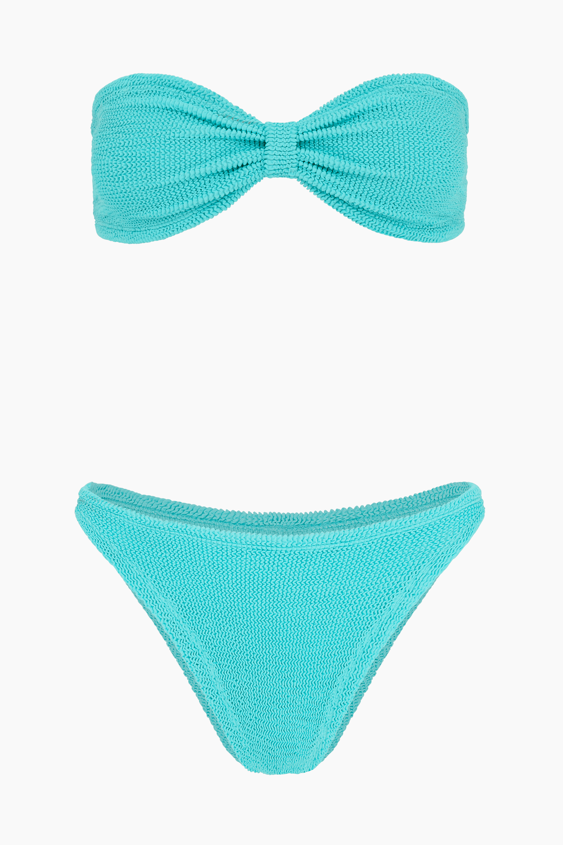 Hunza G Jean Bikini Aqua Soleil Blue