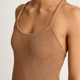 Hunza G Bette One Piece - Metallic Cocoa