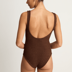 Hunza G Celine One Piece - Metallic Chocolate