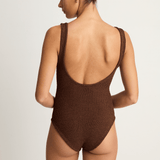 Hunza G Celine One Piece - Metallic Chocolate