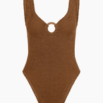 Hunza G Celine One Piece - Metallic Cocoa