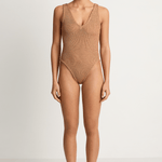 Hunza G Sadie One Piece - Metallic Cocoa