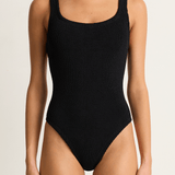 Hunza G Square Neck One Piece - Black