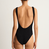 Hunza G Square Neck One Piece - Black