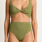 Hunza G Jamie Bikini - Metallic Moss