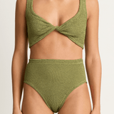 Hunza G Jamie Bikini - Metallic Moss