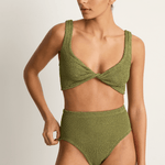 Hunza G Jamie Bikini - Metallic Moss