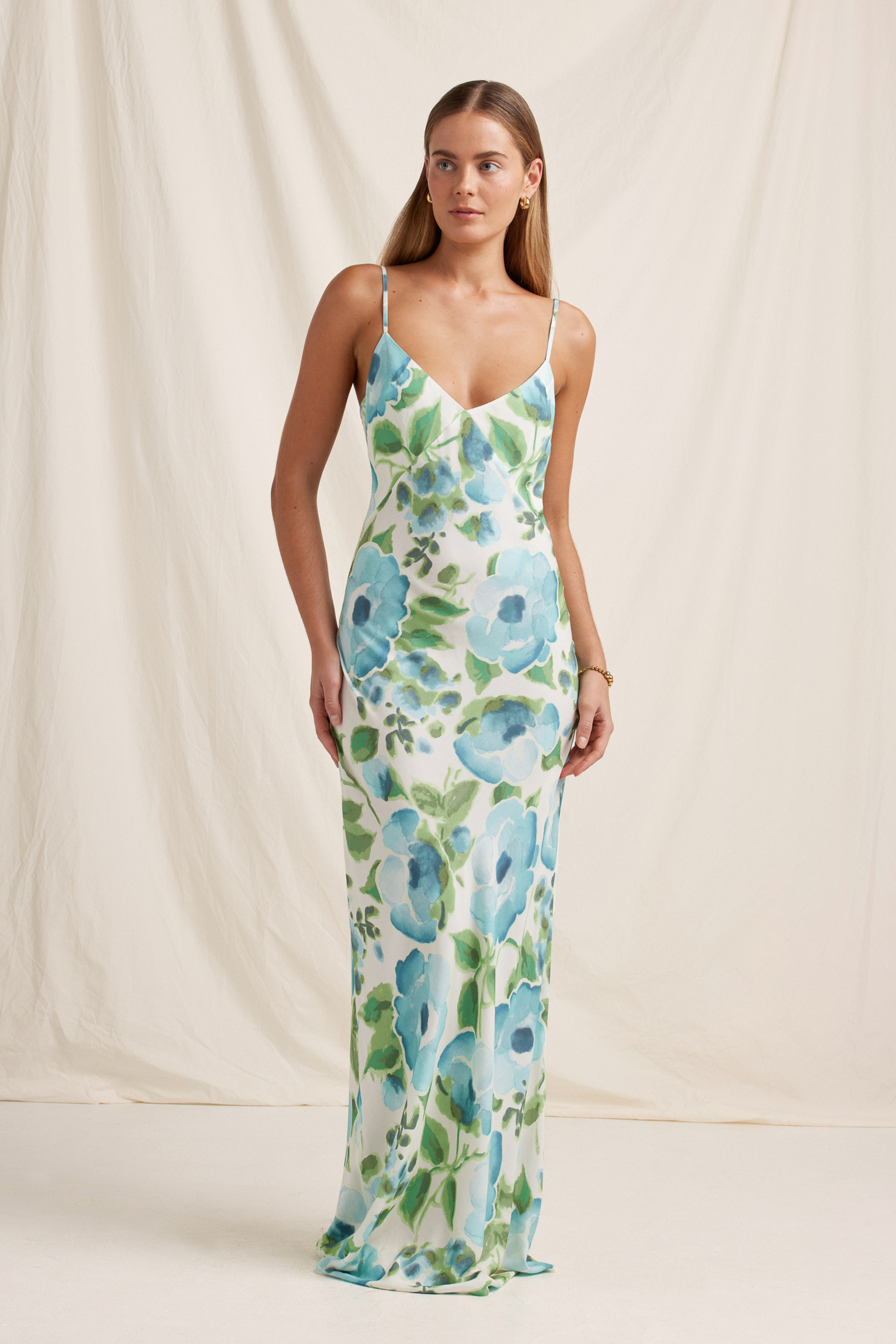 Peony Slip Maxi Dress - Isles