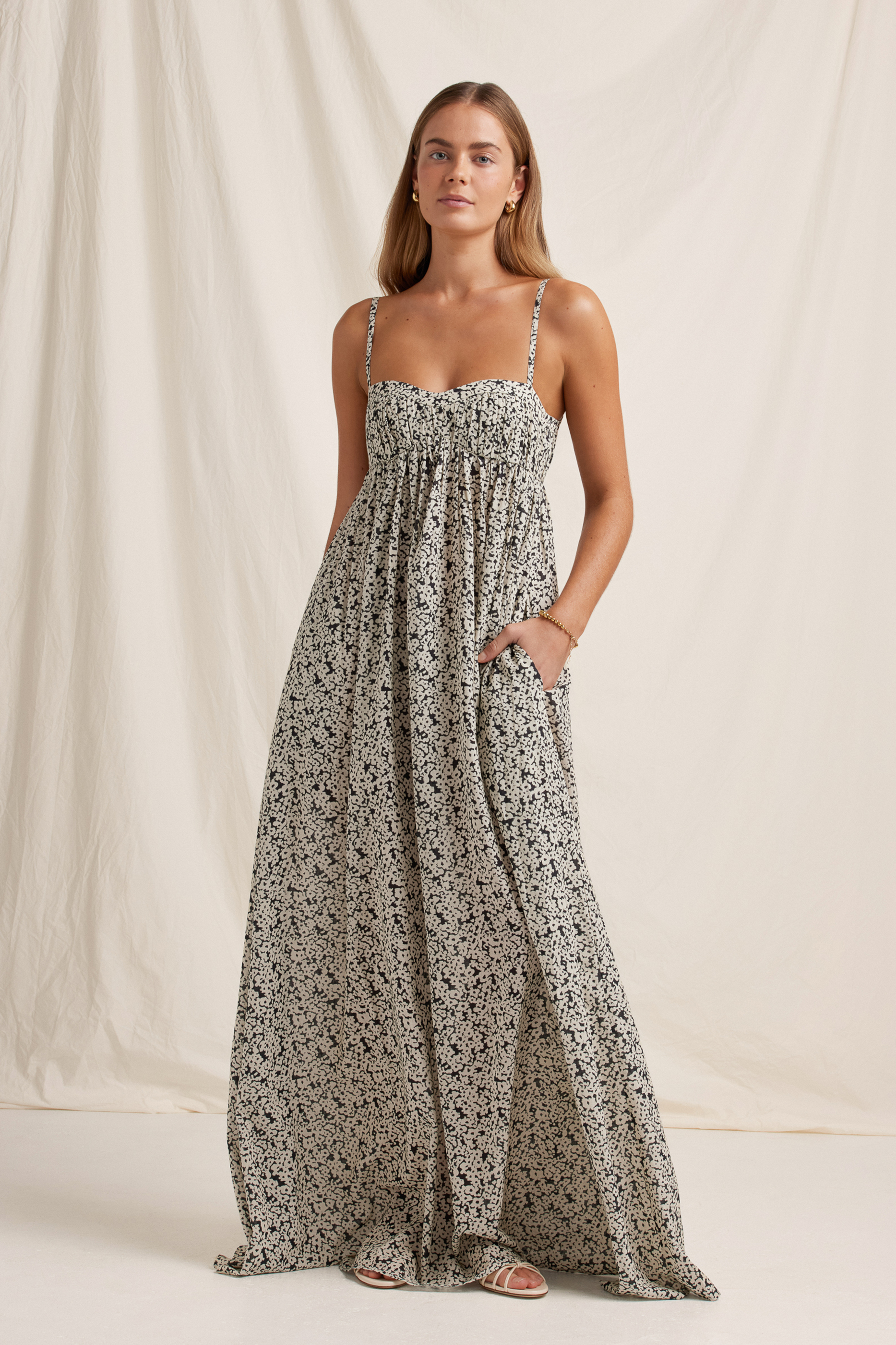 Peony Everlasting Maxi Dress - Bisou