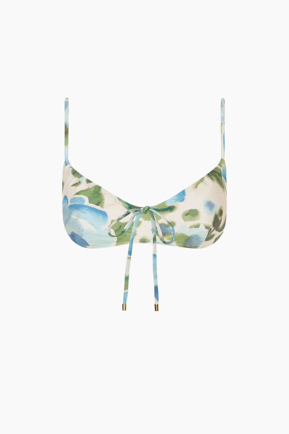 Peony Solstice Crop Bikini Top- Isles