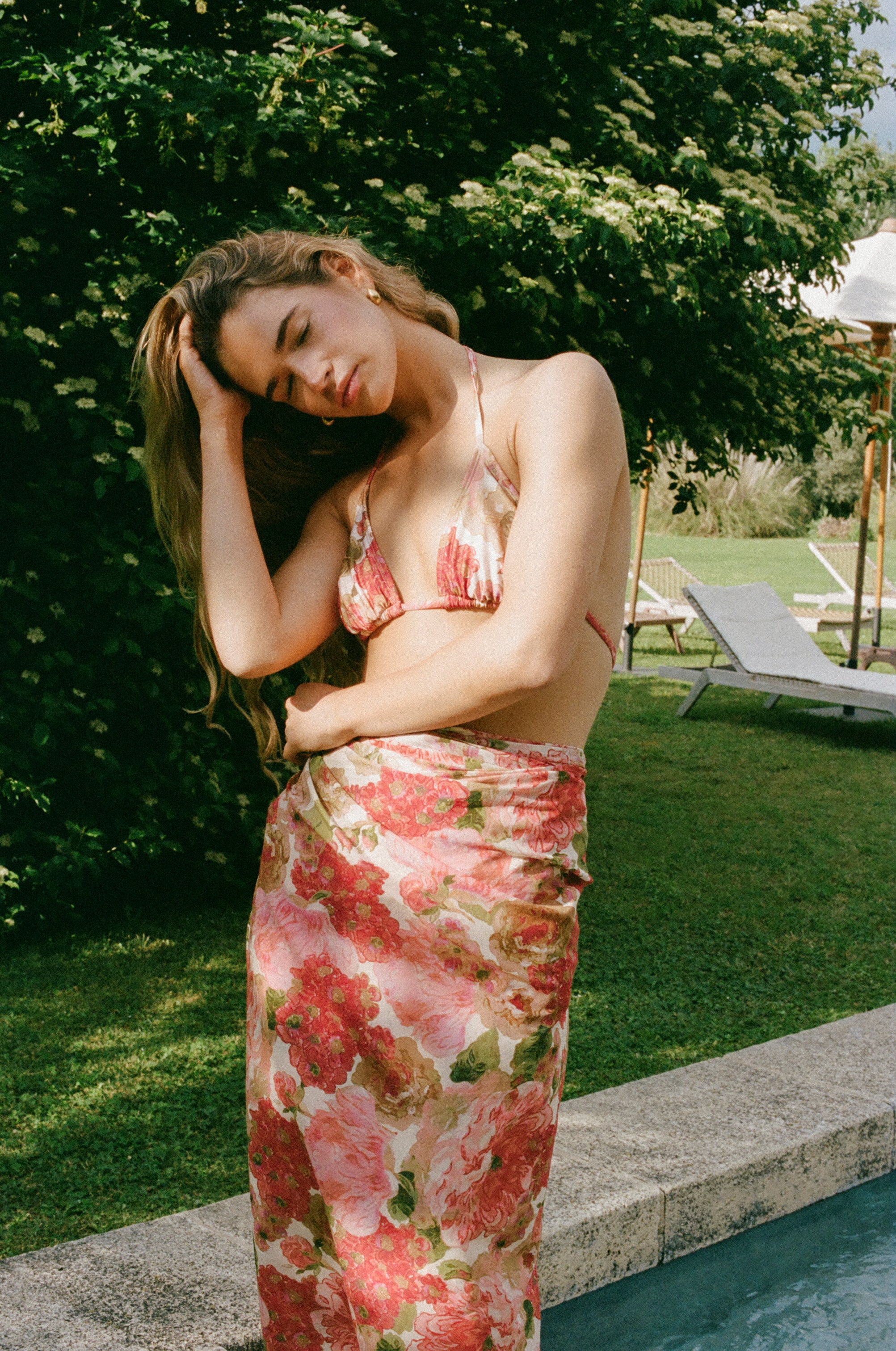 Peony Sarong - Dahlia