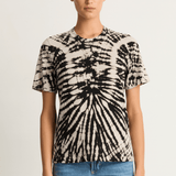 Raquel Allegra Boy Tee - Black Dirty White