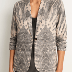 Raquel Allegra Clarissa Blazer - Khaki & Charcoal