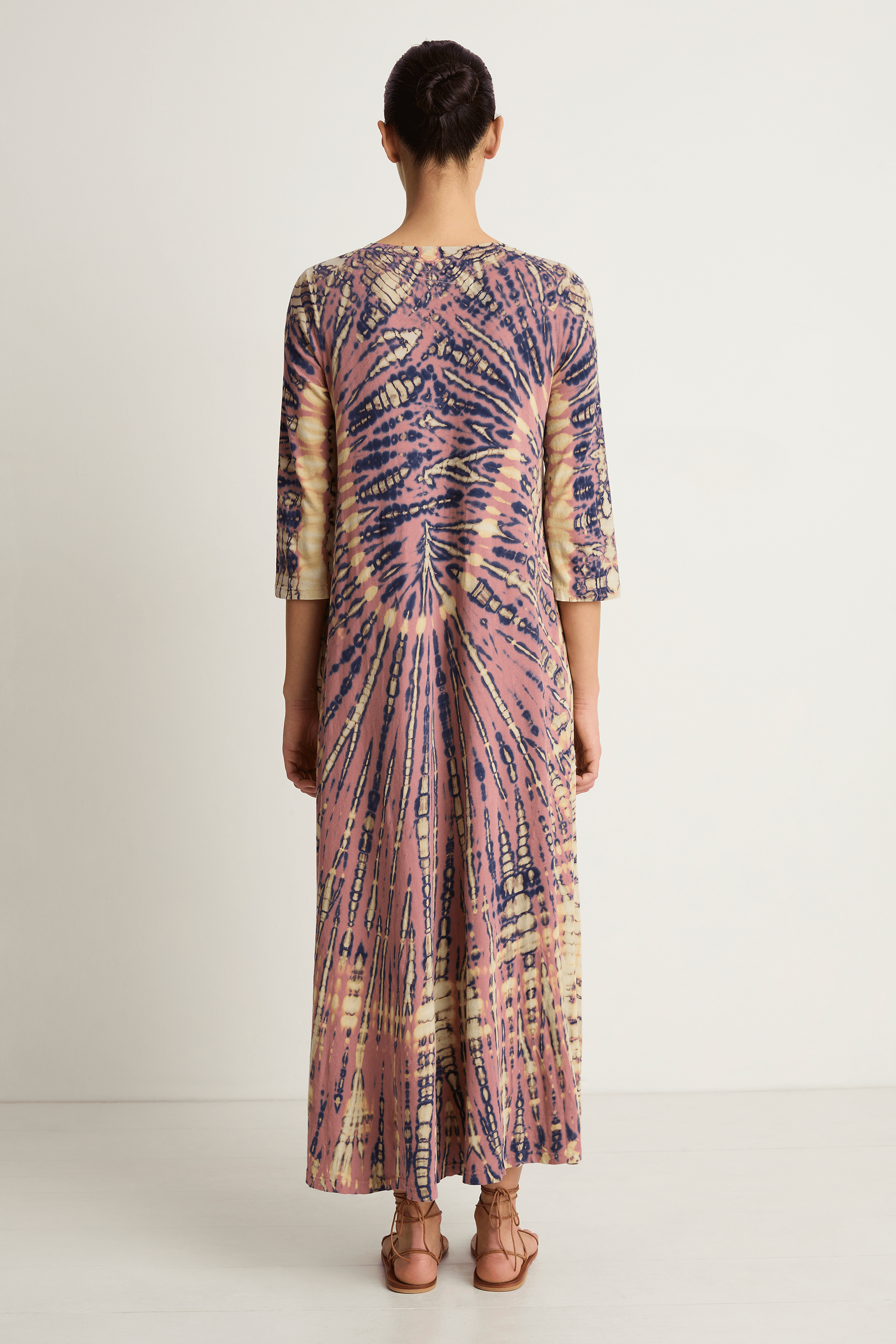 Raquel Allegra Drama Maxi Dress - Jasper Navy