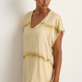 Raquel Allegra Flores Dress - Butter & Magenta