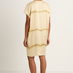 Raquel Allegra Flores Dress - Butter & Magenta