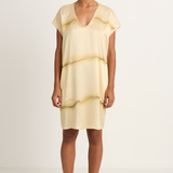 Raquel Allegra Flores Dress - Butter & Magenta