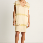 Raquel Allegra Flores Dress - Butter & Magenta