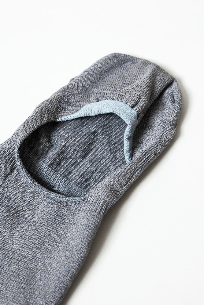 Sasawashi No-Show Socks - Grey