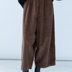 Shaina Mote Balloon Corduroy Pant - Walnut