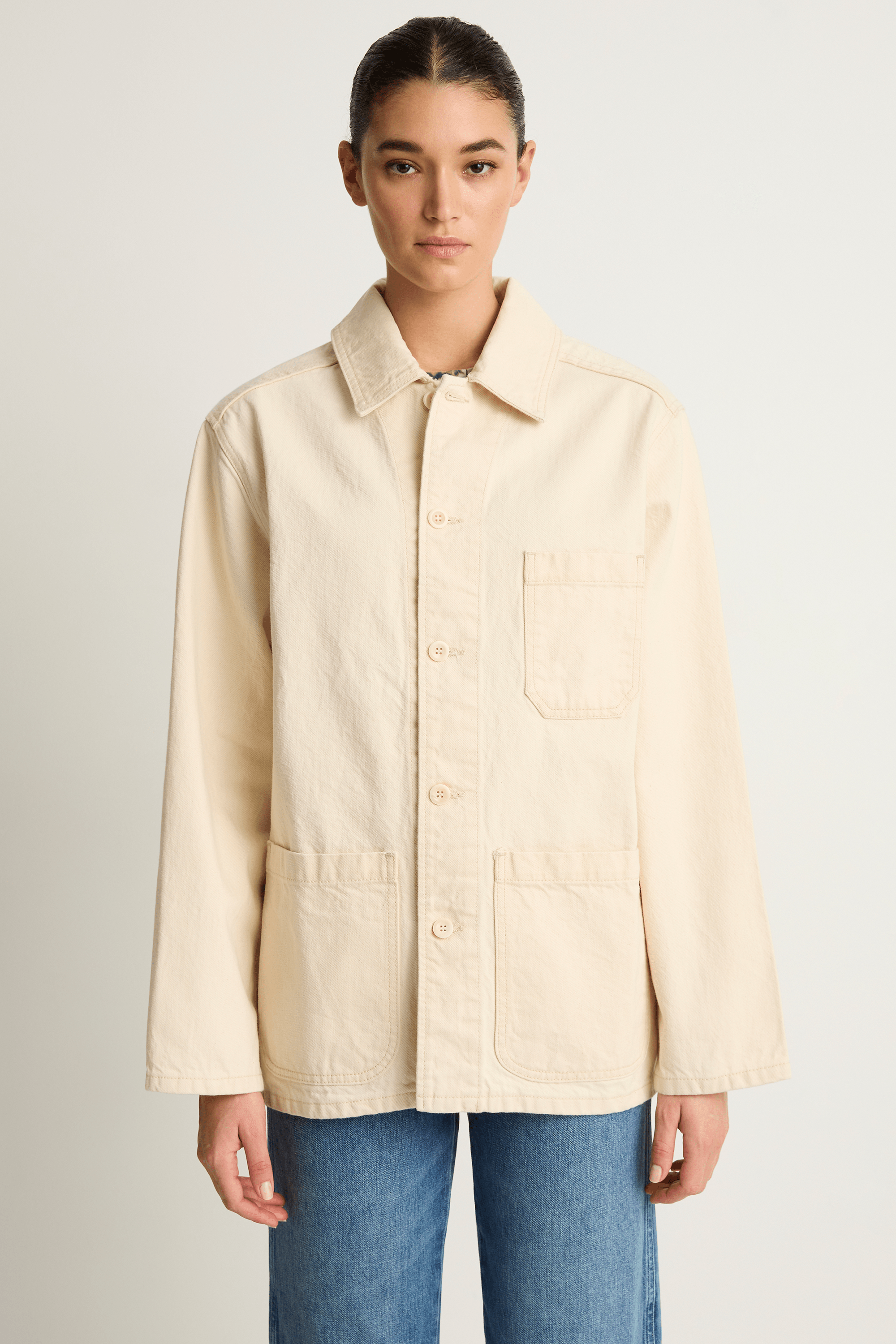 Shaina Mote Chore Coat - Natural