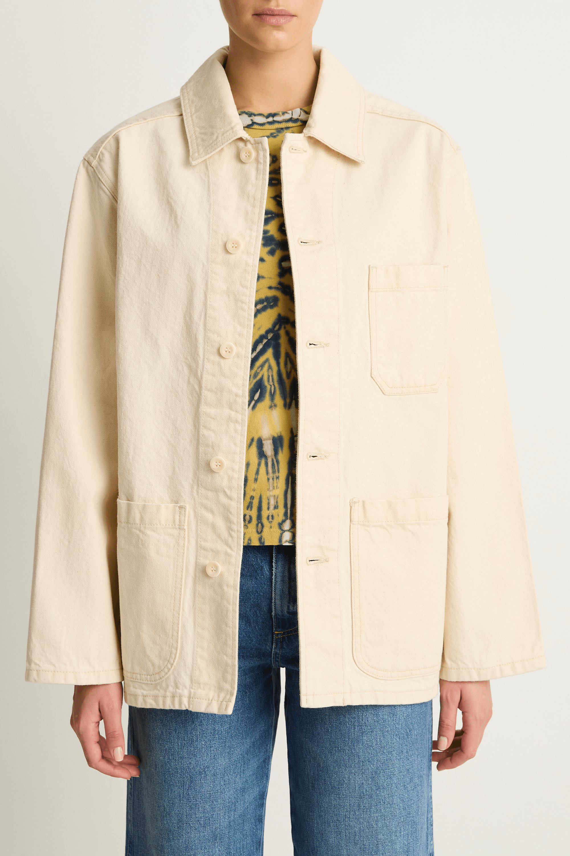 Shaina Mote Chore Coat - Natural