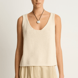 Shaina Mote Coba Vest - Natural