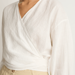 Shaina Mote Giverny Blouse - Salt