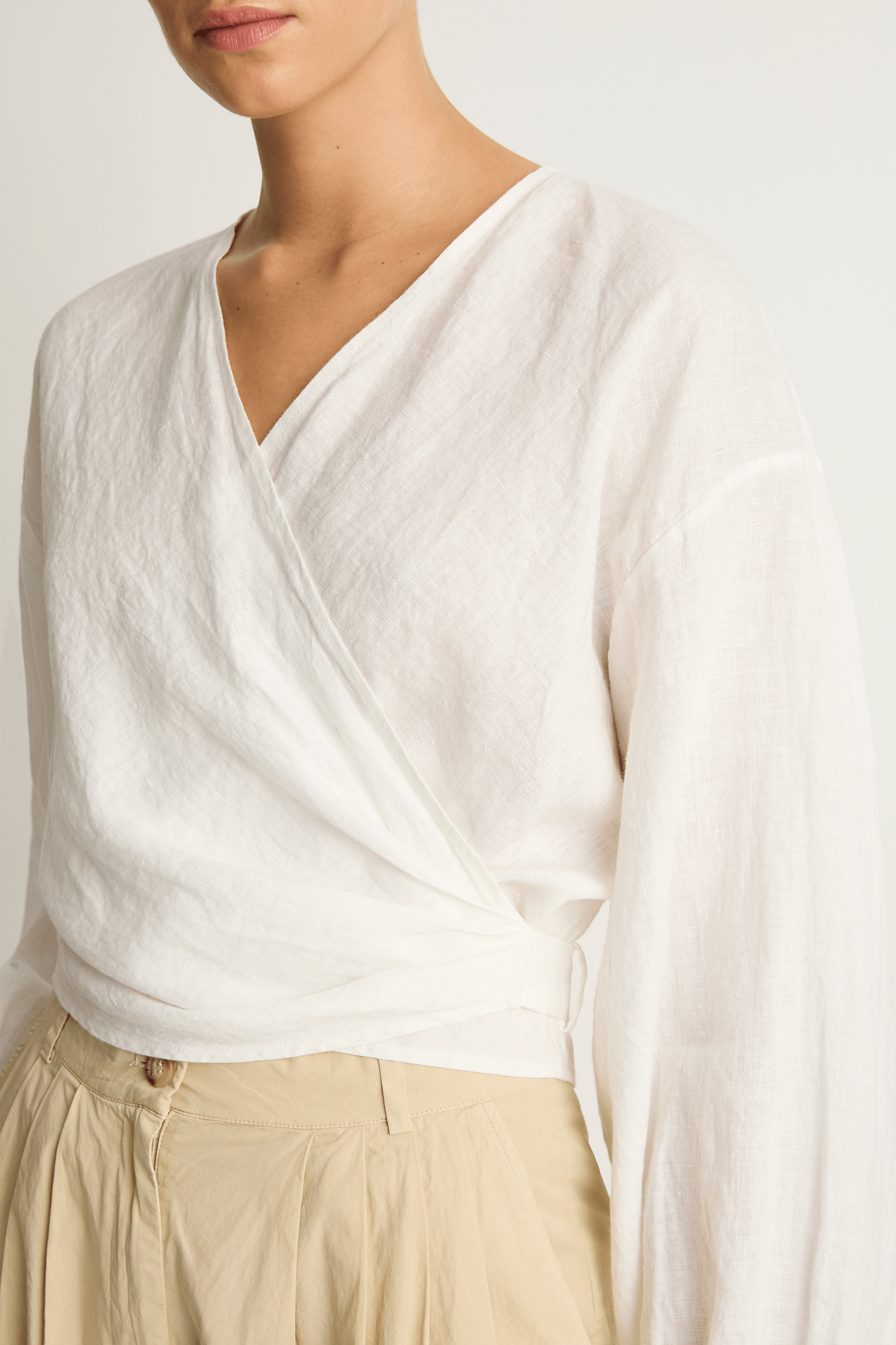 Shaina Mote Giverny Blouse - Salt