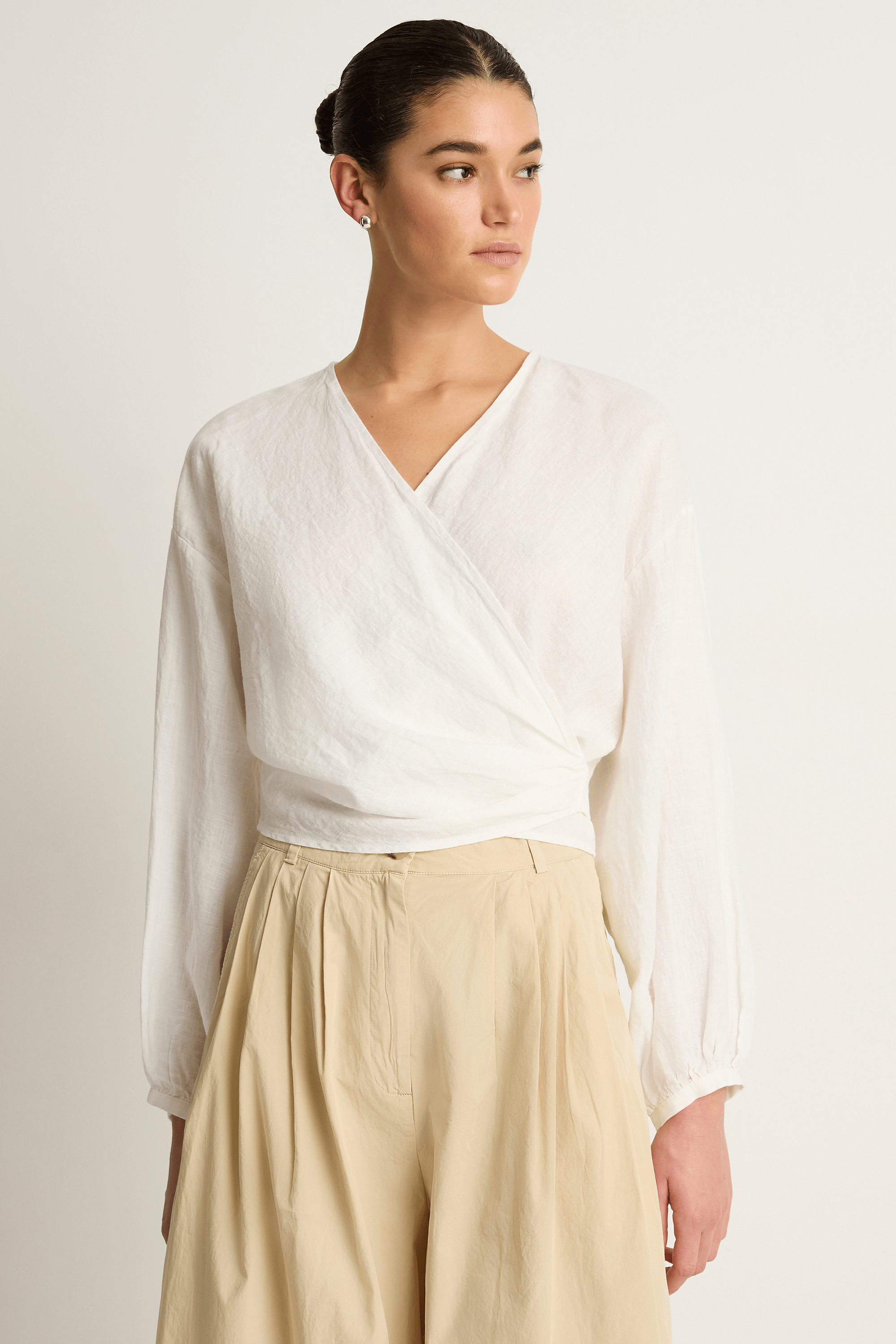 Shaina Mote Giverny Blouse - Salt