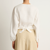 Shaina Mote Giverny Blouse - Salt