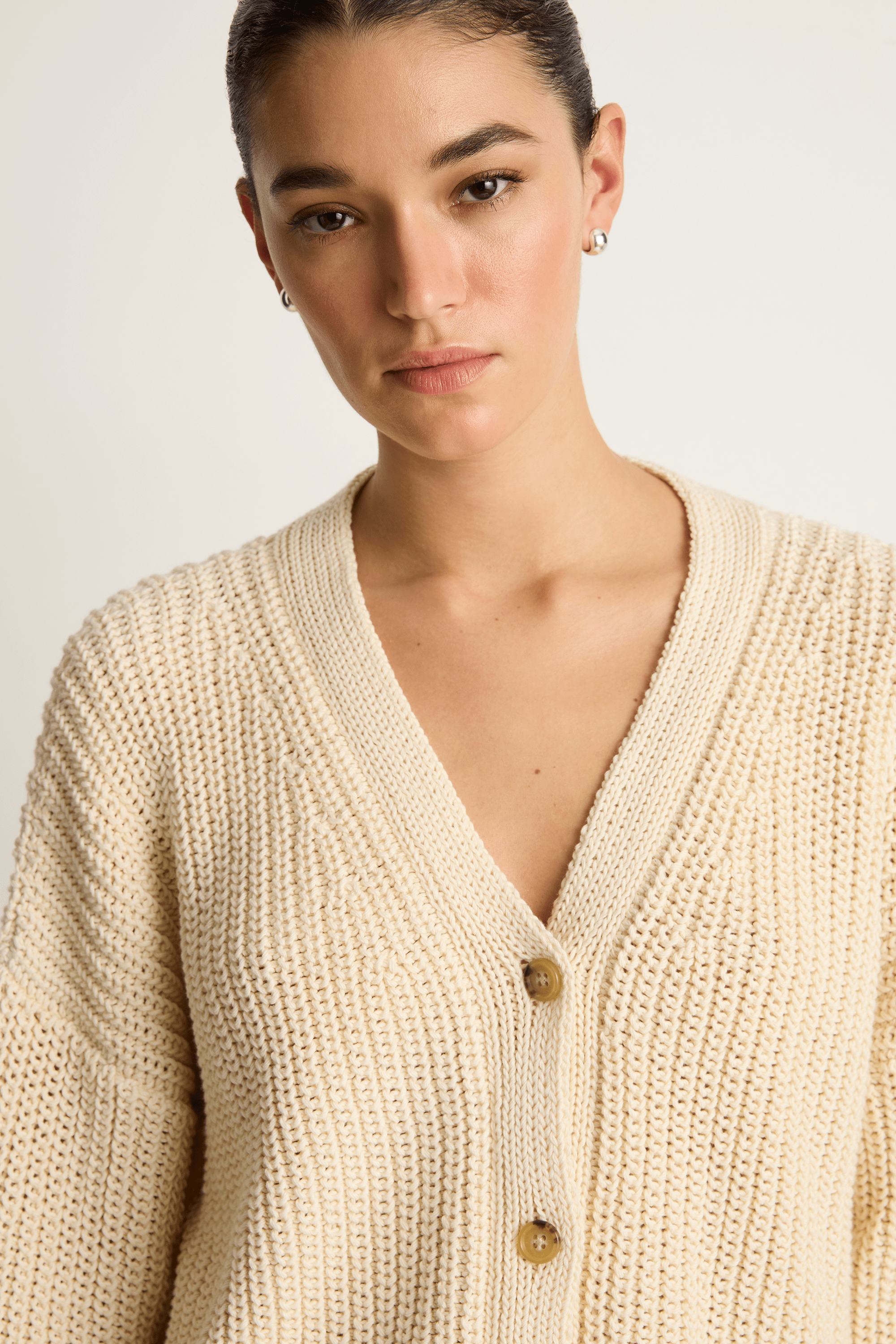 Shaina Mote Mathilde Cardigan - Natural