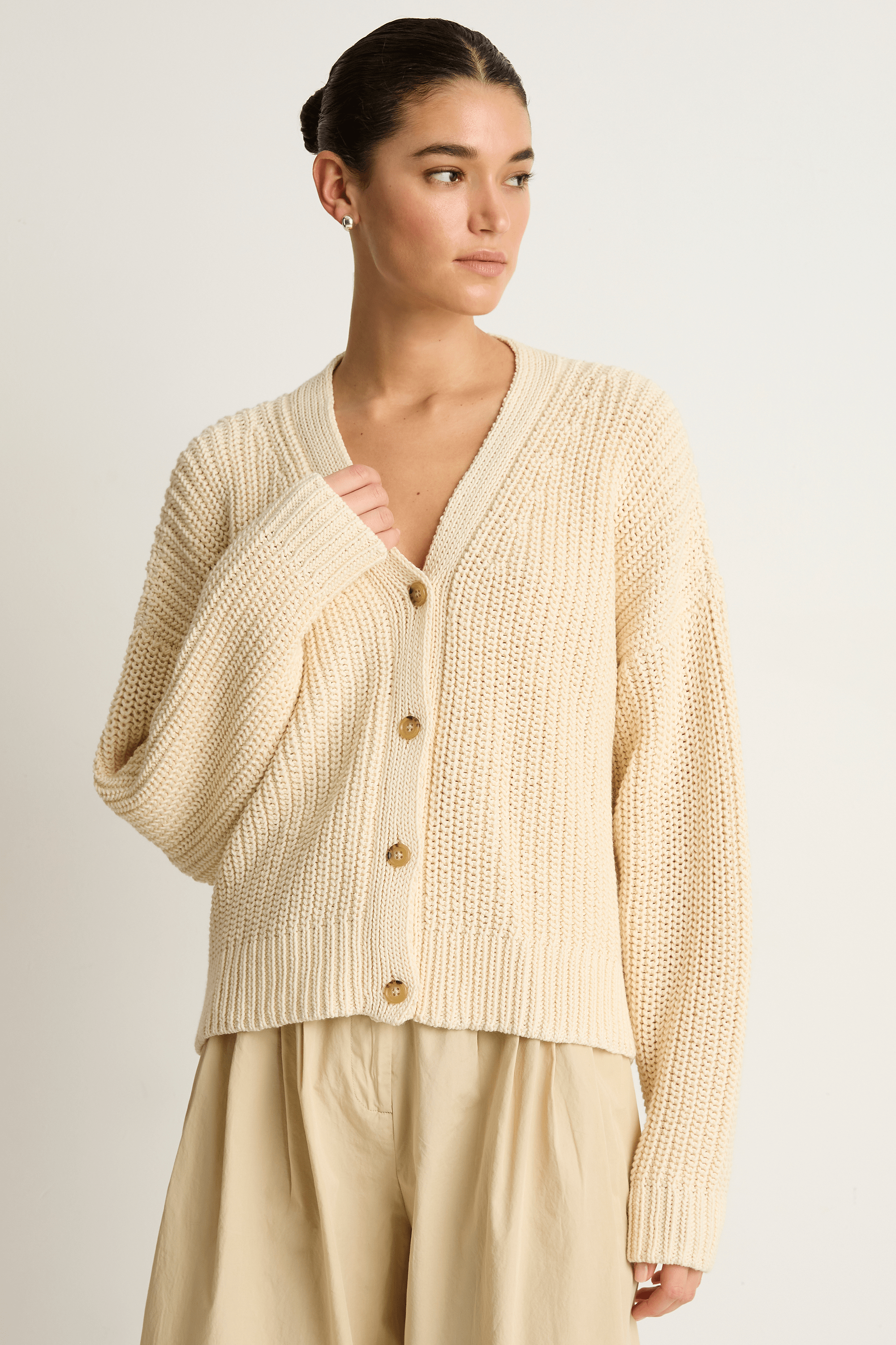 Shaina Mote Mathilde Cardigan - Natural