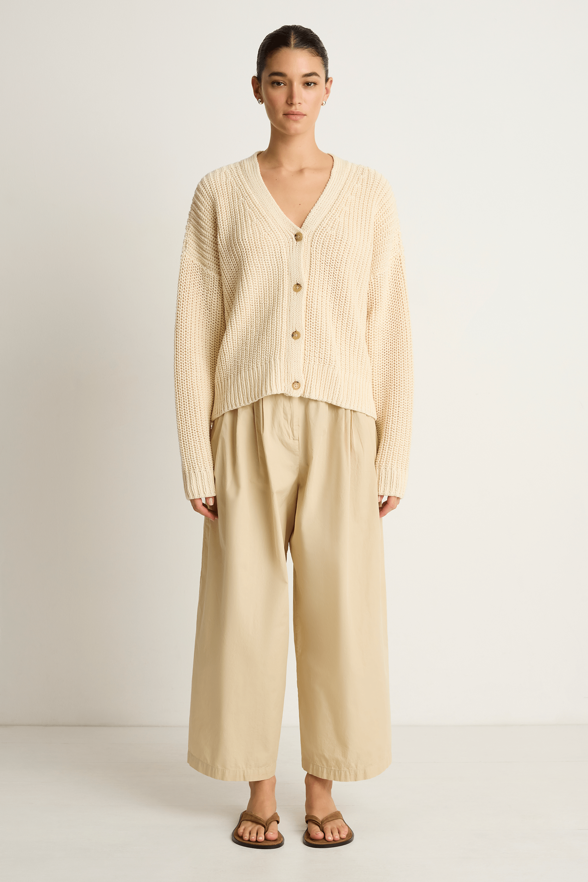 Shaina Mote Mathilde Cardigan - Natural