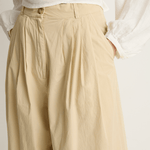 Shaina Mote Volume Trouser - Beige