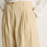 Shaina Mote Volume Trouser - Beige