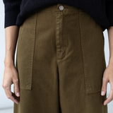 Shaina Mote Painter Pant - Dark Olive