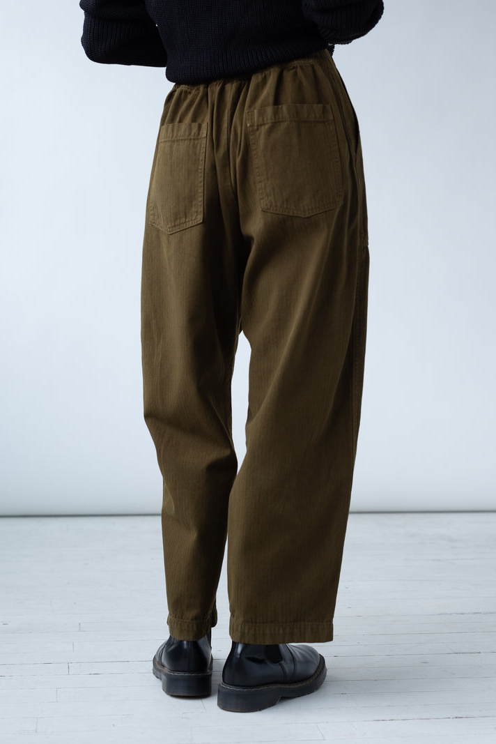 Shaina Mote Painter Pant - Dark Olive