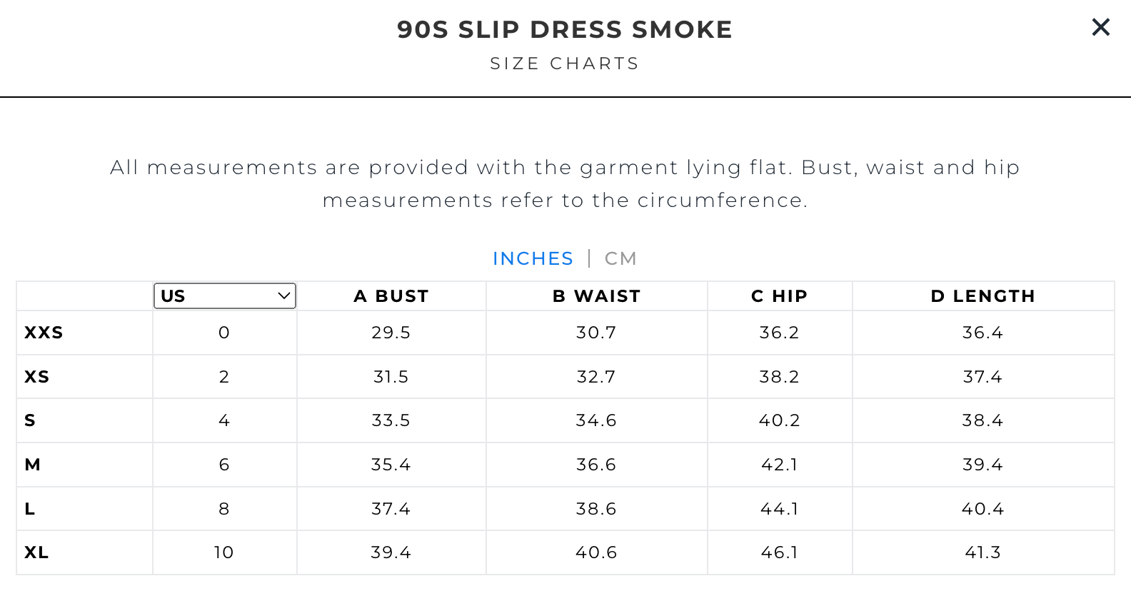 Silk Laundry 90s Slip Dress - Smoke