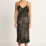 Silk Laundry 90s Slip Dress - Smoke