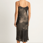 Silk Laundry 90s Slip Dress - Smoke