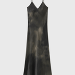 Silk Laundry 90s Slip Dress - Smoke