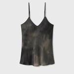 Silk Laundry Bias Cut Cami - Smoke