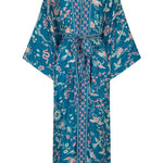 SPELL Desert Bandita Maxi Robe - Cobalt