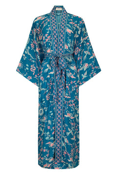 SPELL Desert Bandita Maxi Robe - Cobalt