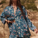 SPELL Desert Bandita Shirt - Cobalt